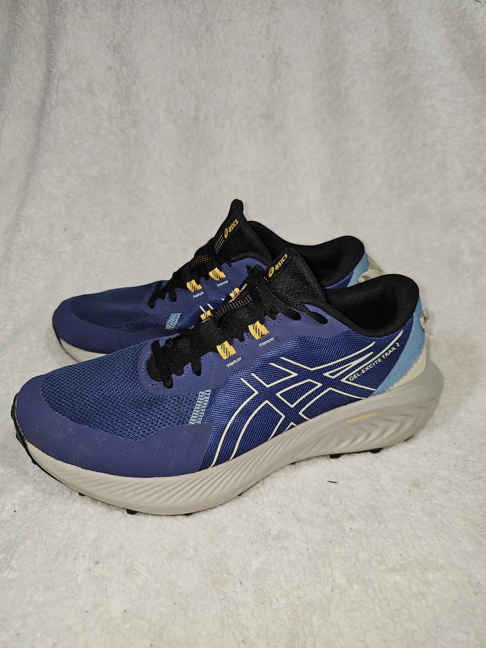 ASICS Gel-Excite Trail 2 Men's Size 9.5 Running Deep Ocean/Dried Leaf Green